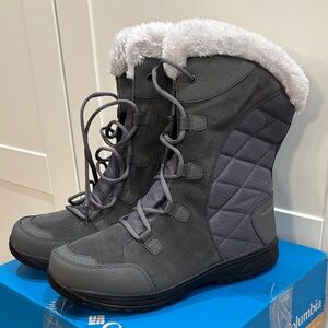 Columbia Women's Charcoal Winter Ice Maiden ll Boots